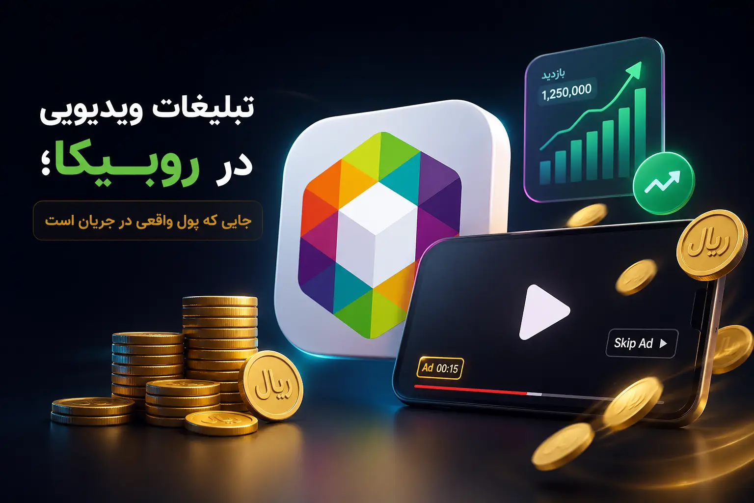 بخش چهارم: تبلیغات ویدیویی در روبیکا؛ جایی که پول واقعی در جریان است