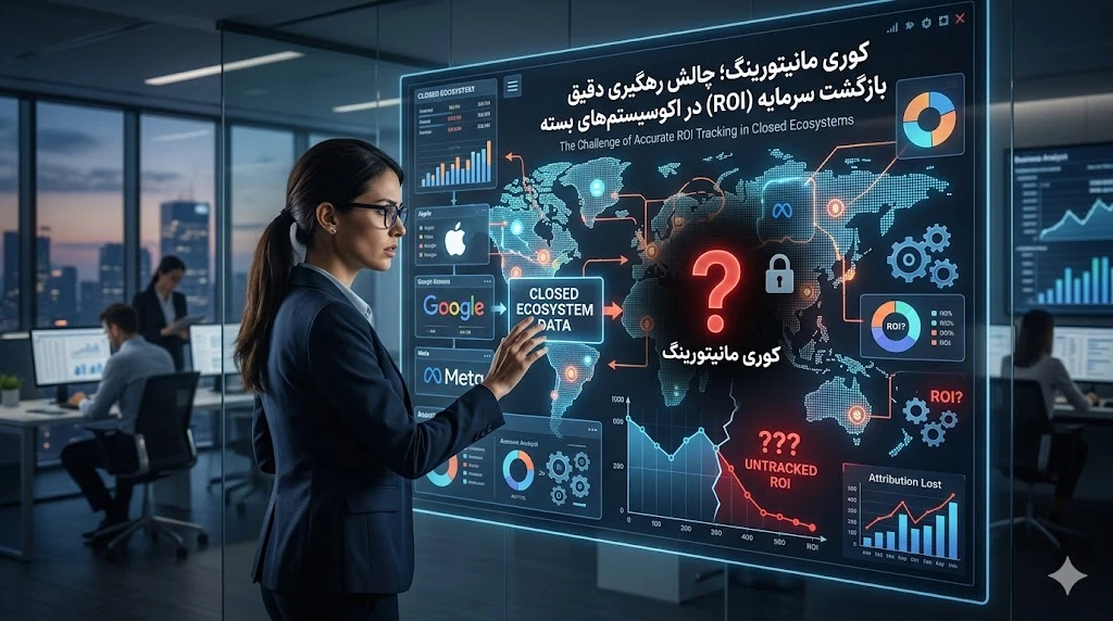 کوری مانیتورینگ؛ چالش رهگیری دقیق بازگشت سرمایه (ROI) در اکوسیستم‌های بسته