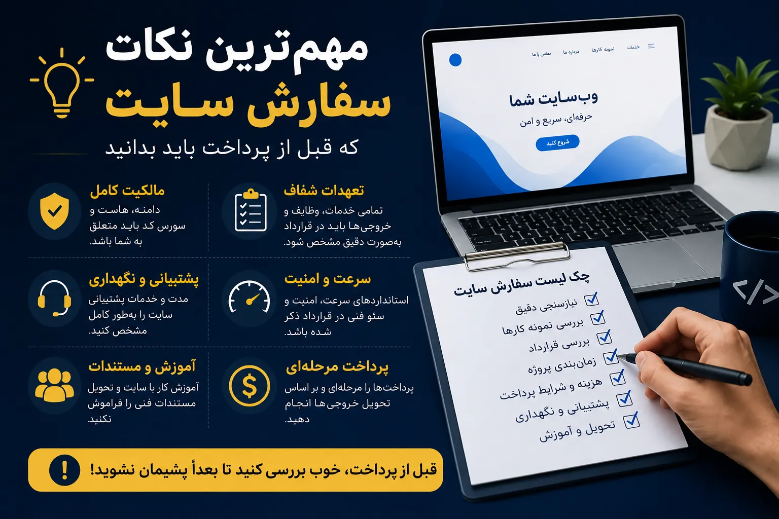 وقتی قیمت پایین در قرارداد طراحی سایت تبدیل به فاجعه می‌شود