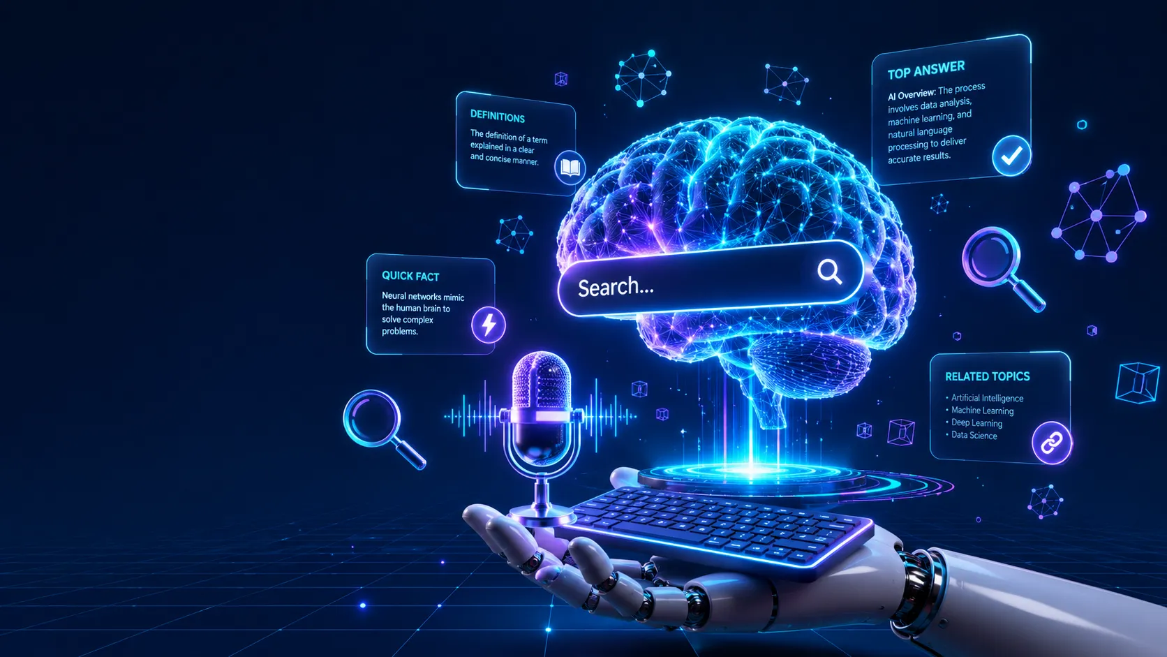 تولید محتوای هوش مصنوعی و سئوی مبتنی بر پاسخ (AEO و GEO)
